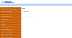 Desktop Screenshot of generi.net